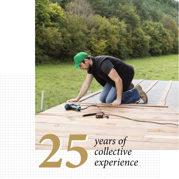Oak frame construction example